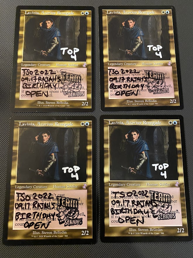 Top 4 Lavinias