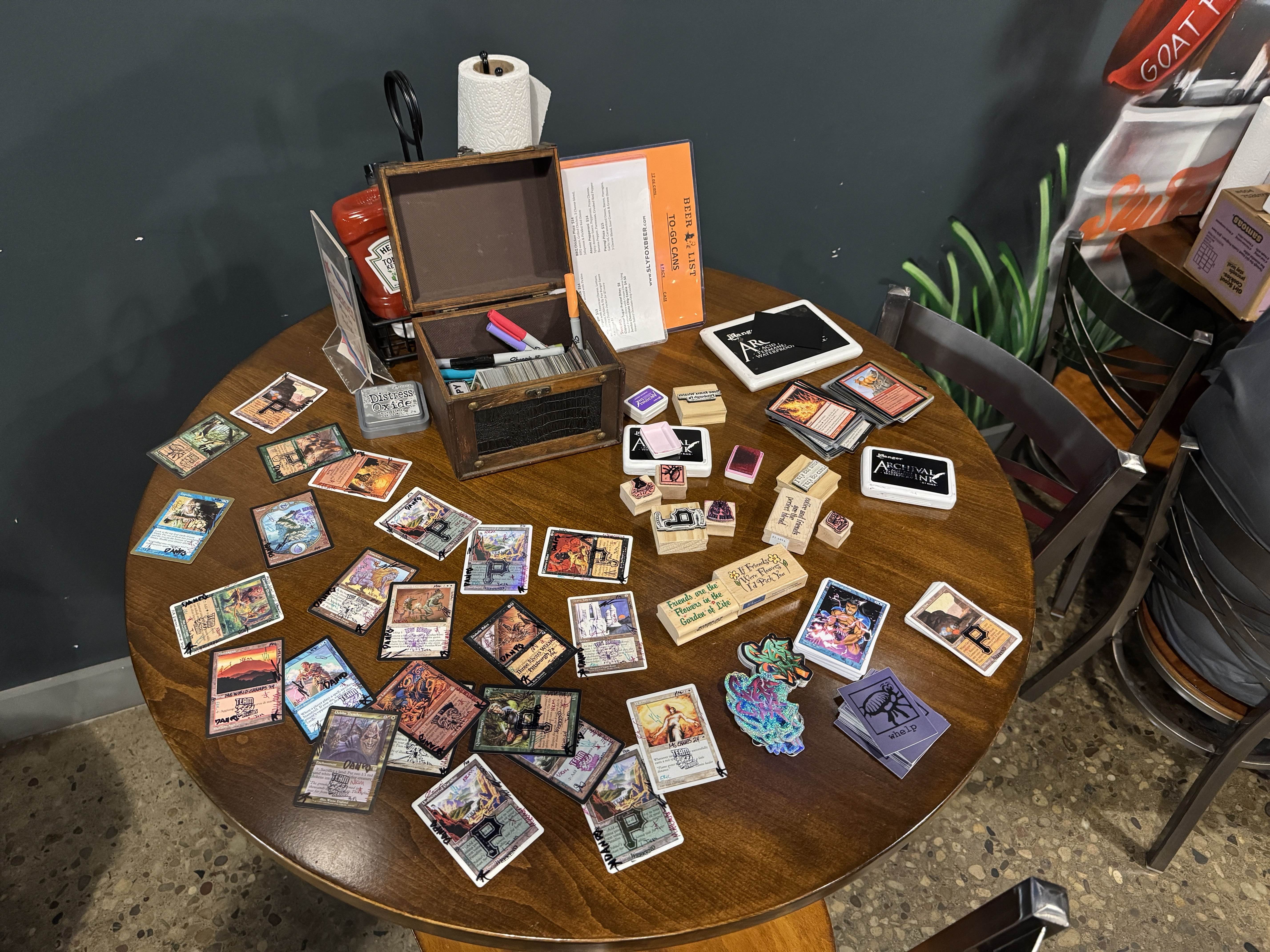 Prize Table