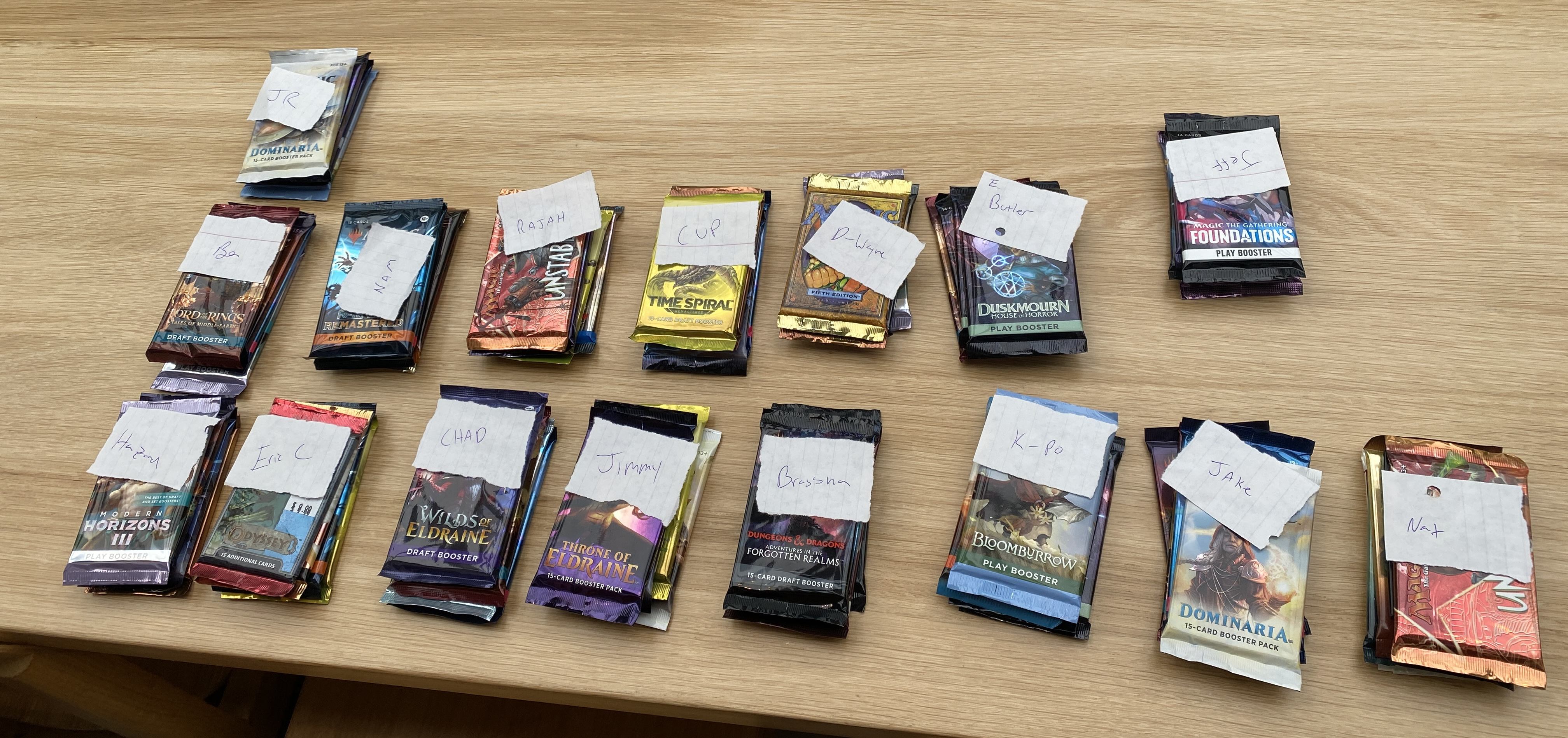The Bizarre Packs